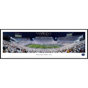 framed photo of Penn State White Out Run Out vs. Auburn